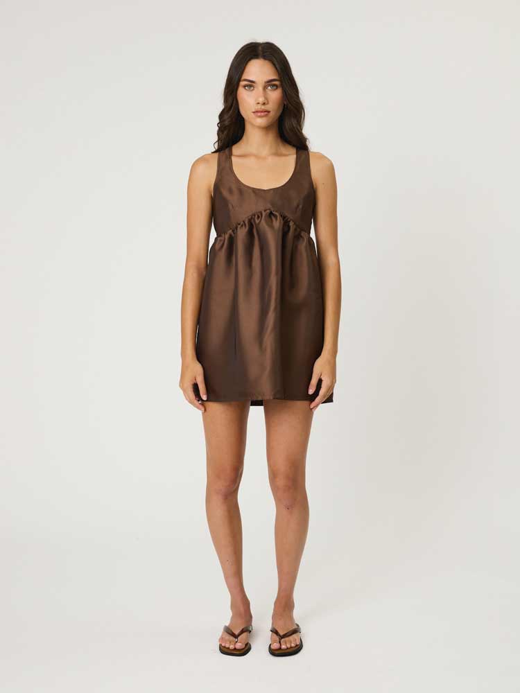 Rosa Mini Dress Cola