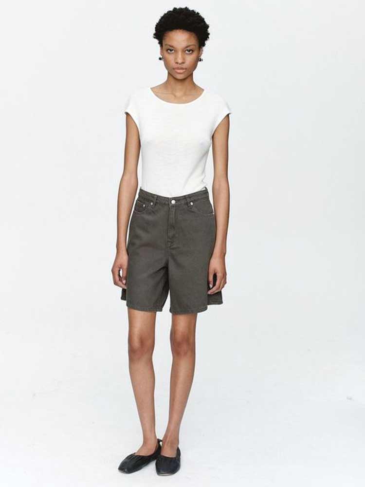 Relaxed Jean Short Rosemary