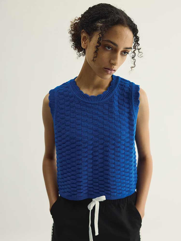 Ruth Top Cobalt