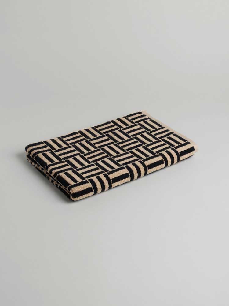 Saroma Bath Mat Sand & Noir