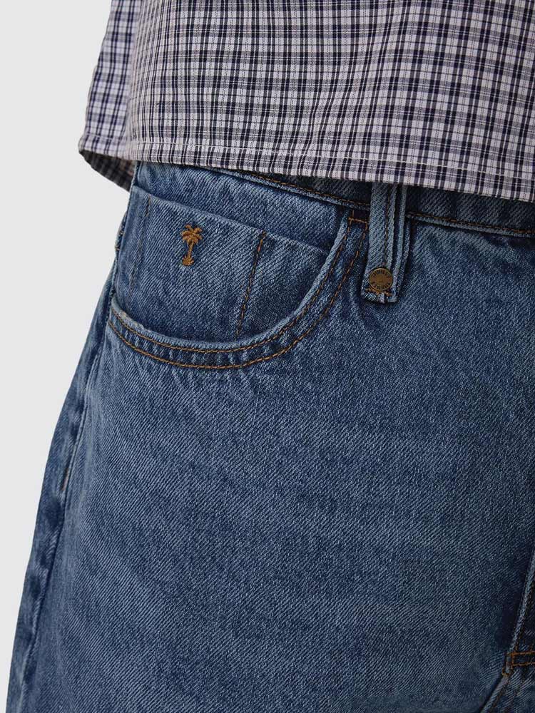 Slacker Denim Short Stoned Blues