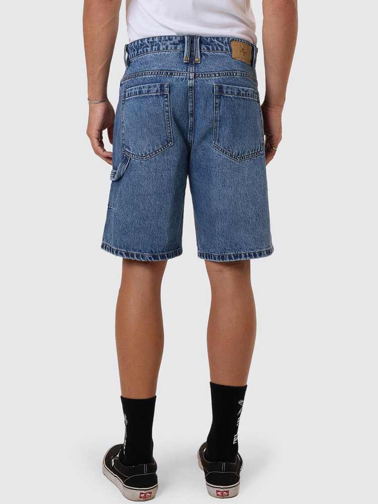 Slacker Denim Short Stoned Blues