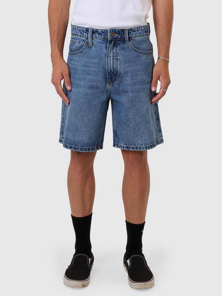 Slacker Denim Short Stoned Blues