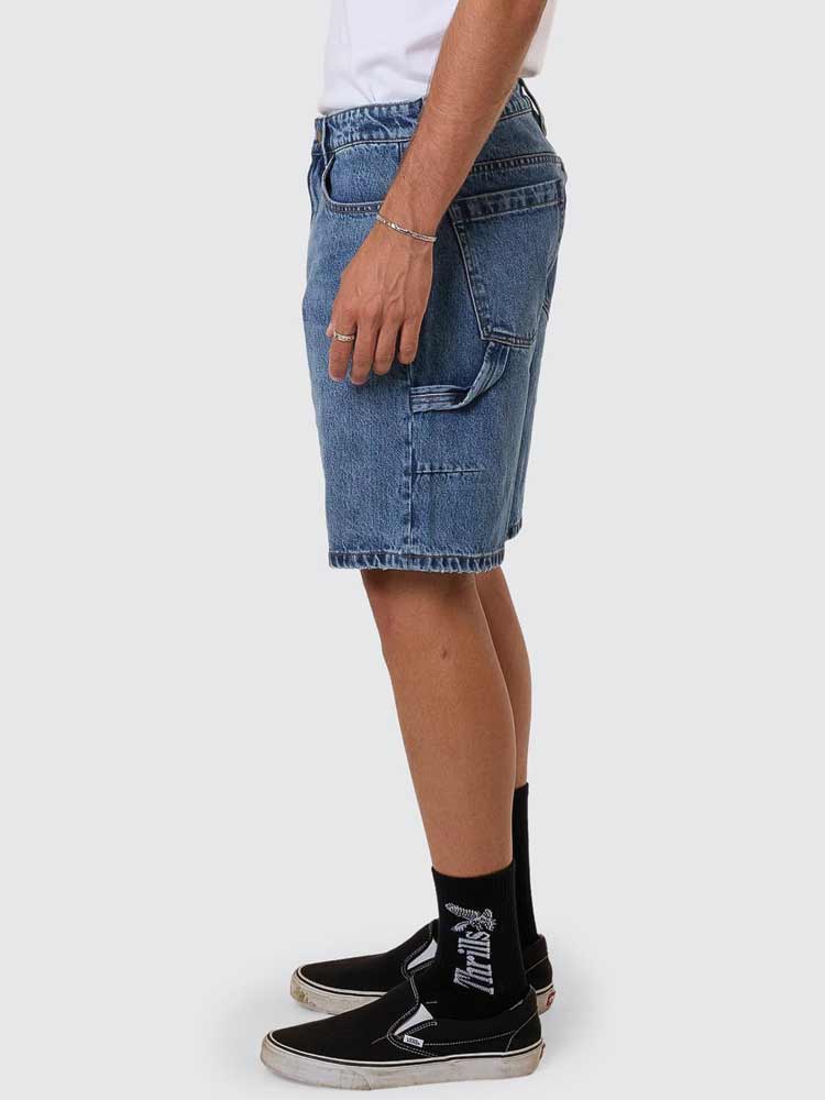 Slacker Denim Short Stoned Blues