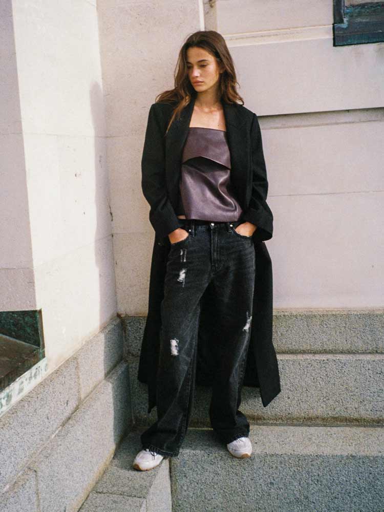 Suki Jean Washed Black