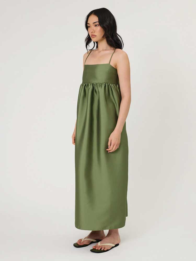 Sydney Maxi Dress Seaweed