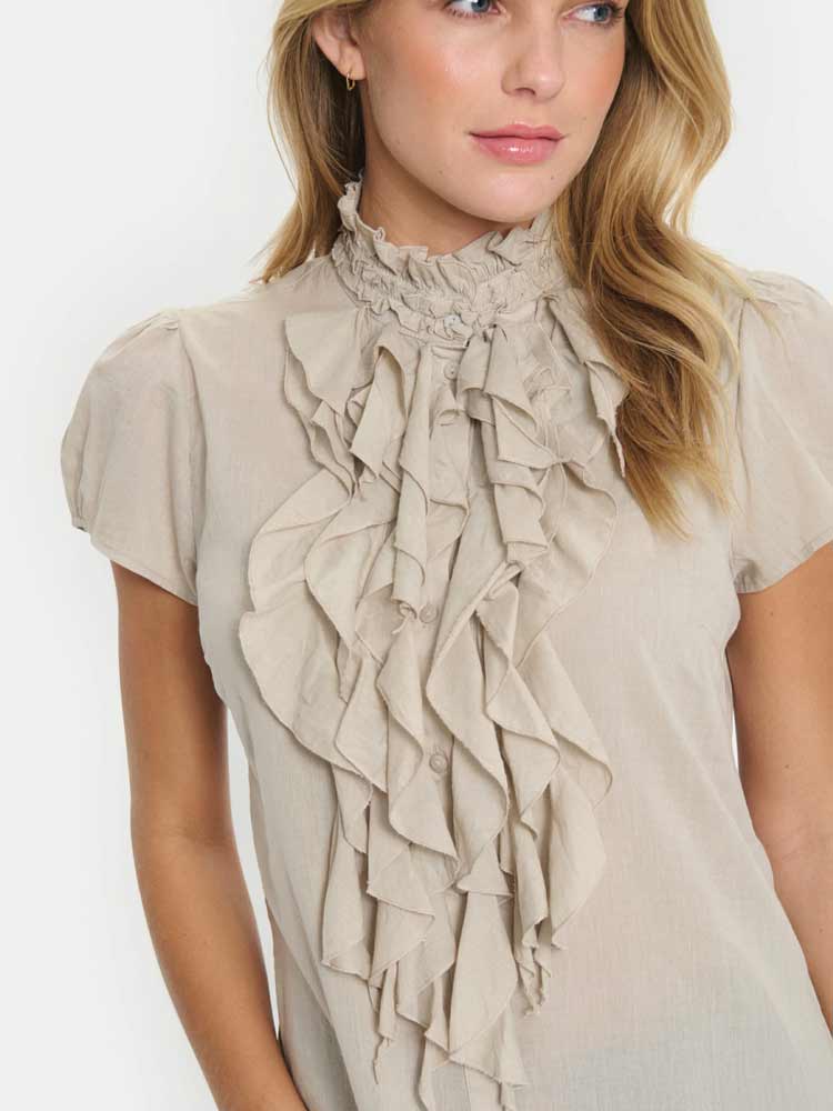 Tilli SS Shirt Plaza Taupe