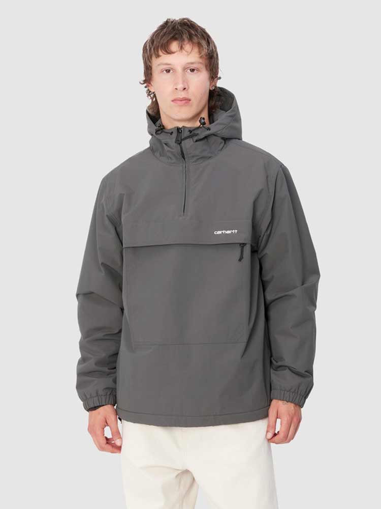 Windbreaker Pullover Graphite White