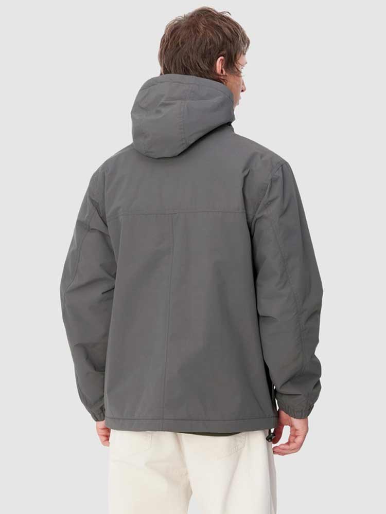 Windbreaker Pullover Graphite White