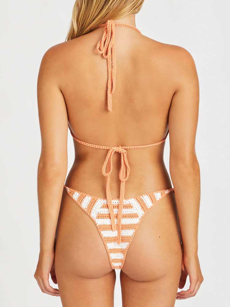 Tangerine Cotton Bikini
