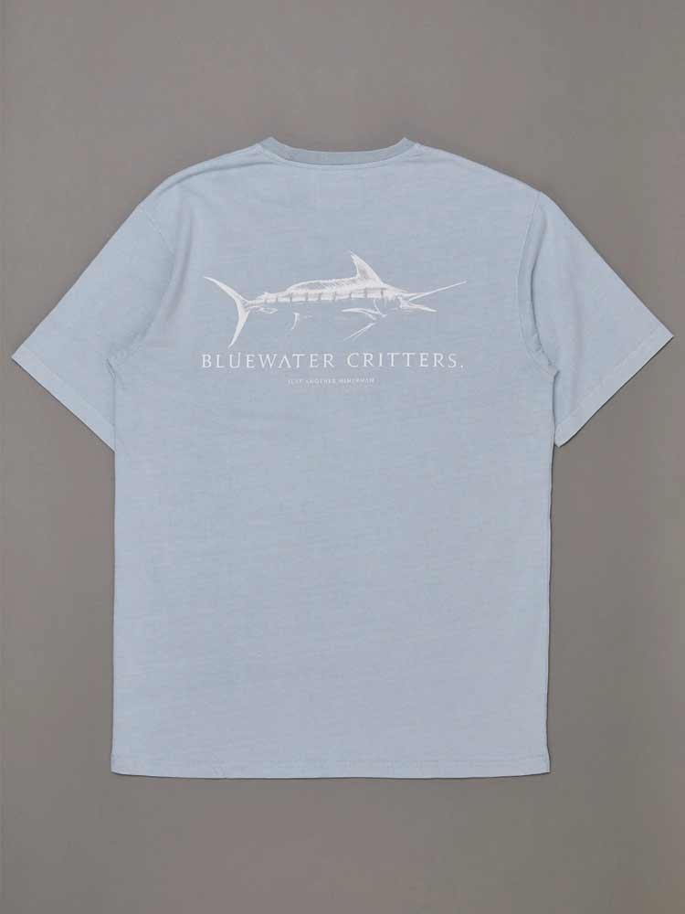 Bluewater Critters Tee Coastal Blue