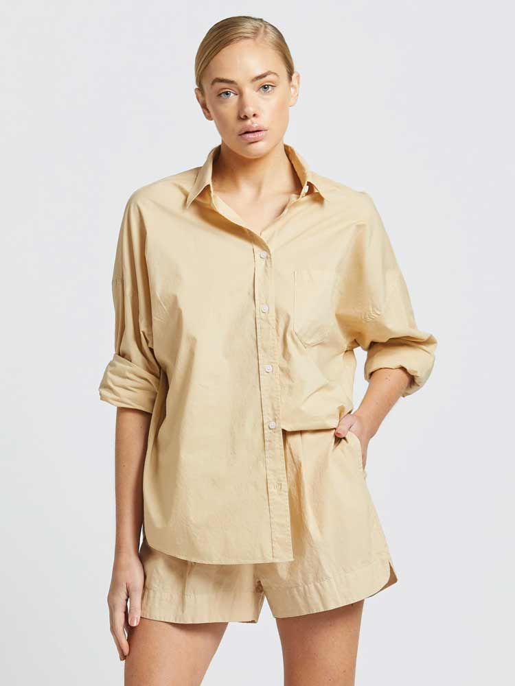 Chiara Shirt Camel.