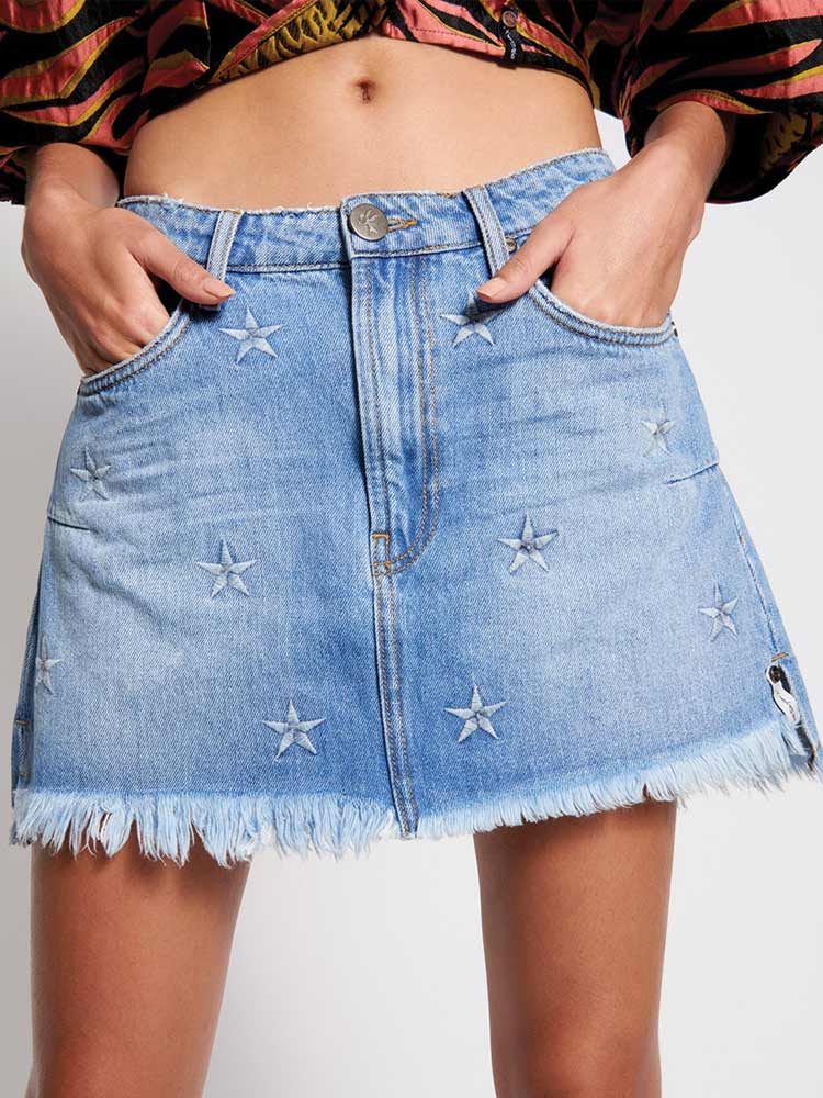 Pacific Star Mini Skirt