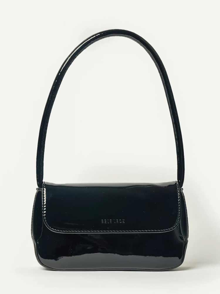 Mini Camille Bag Black Patent