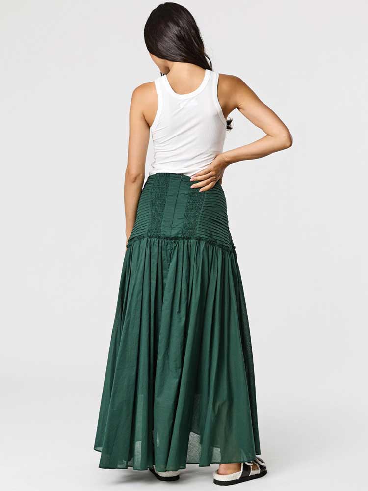 Milan Skirt Emerald