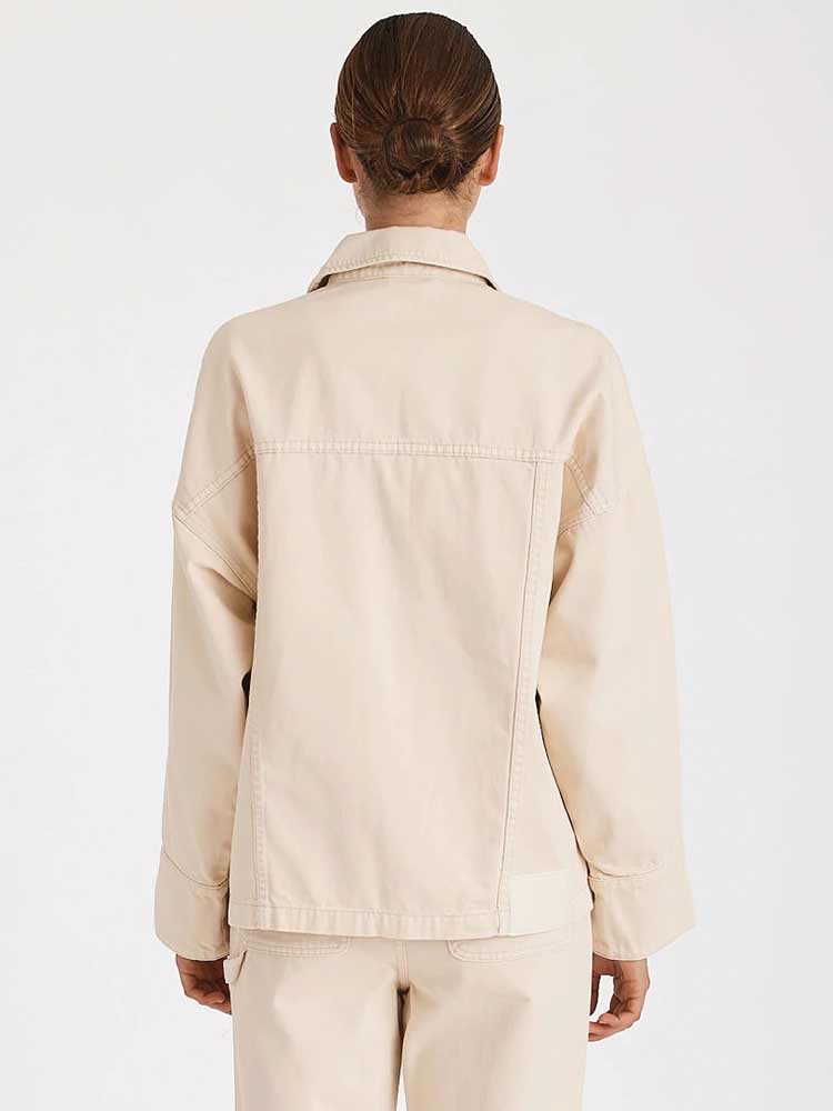 Recycled Cotton Utility Jacket