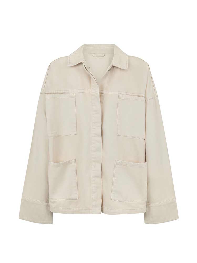 Recycled Cotton Utility Jacket