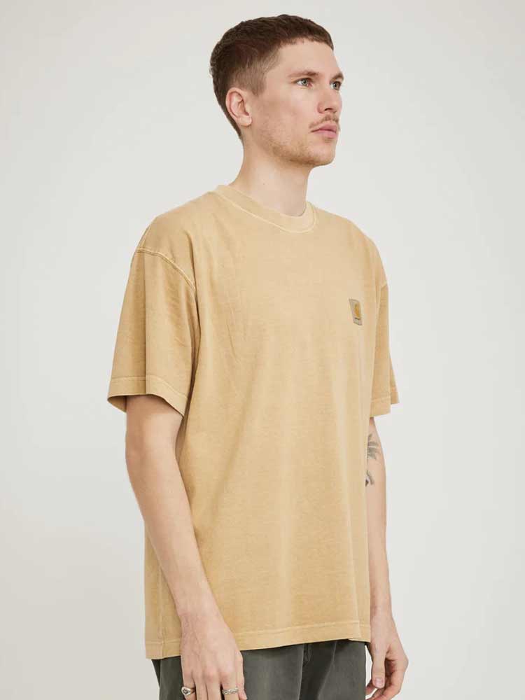 Nelson S/S Tee Dusty Brown